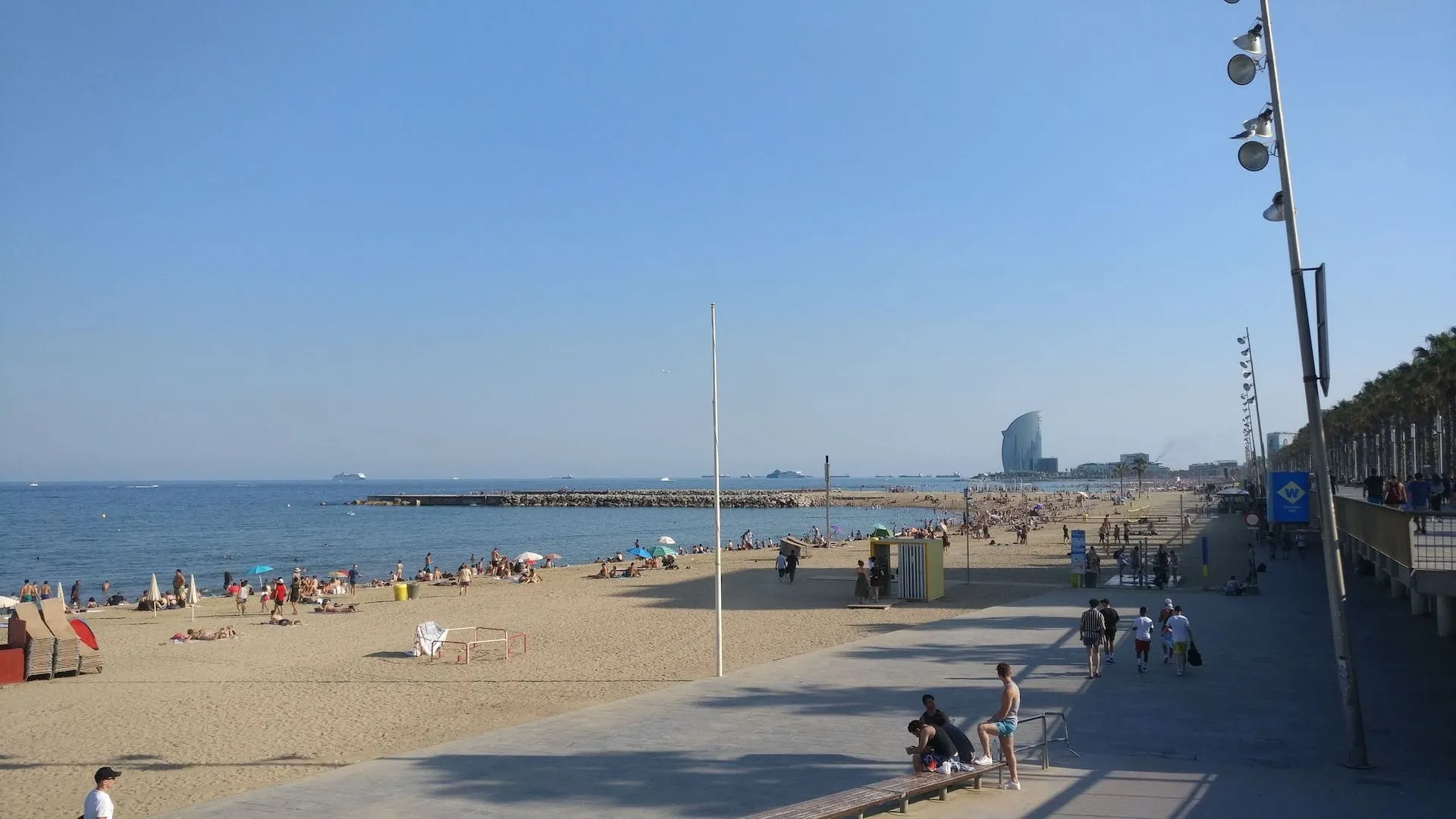 Pantai barcelona